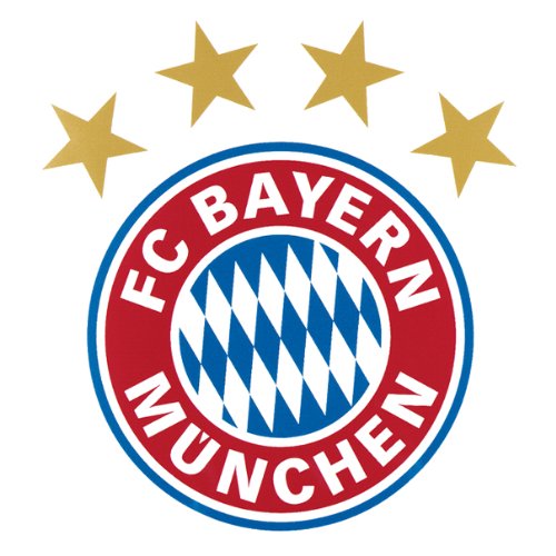 alenio 9101 - alenio Wandtattoo - FC Bayern München Logo, 30x40 cm