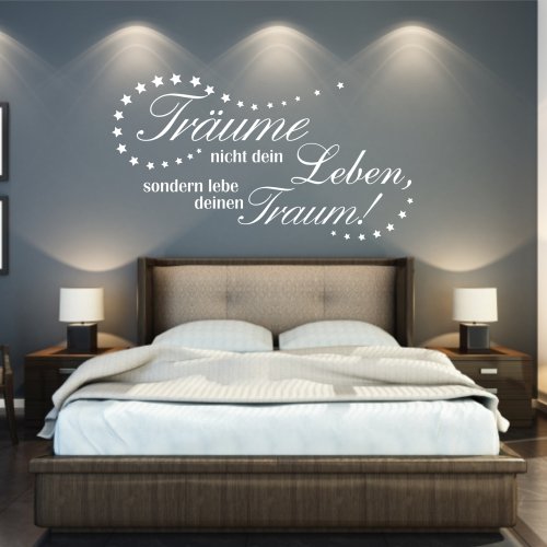 Wandaufkleber schlafzimmer ⥠⥠⥠günstige wandsticker online ... Wandtattoo schlafzimmer